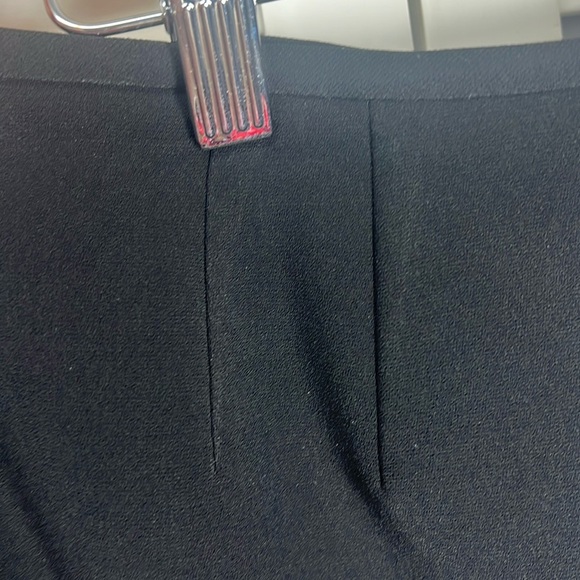 Le Suit Career Business Lined Pencil Skirt Size 14 Black - Picture 3 of 6